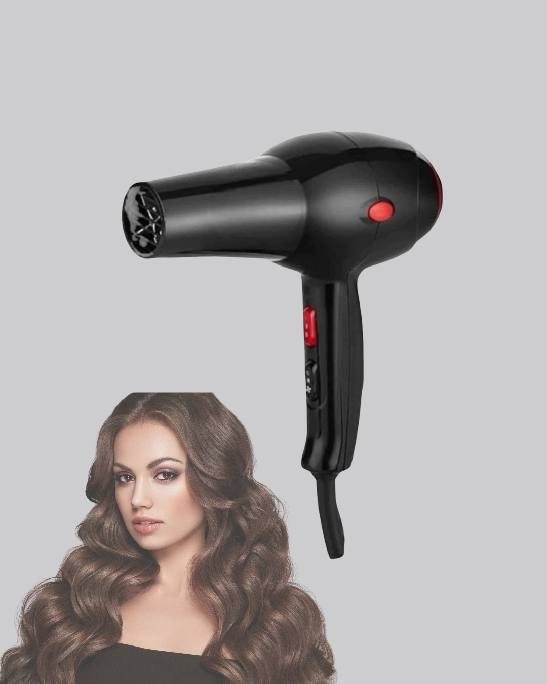 Profesyonel Saç Kurutma Makinesi – Ac Motor, Soğuk Üfleme, 2 Hız Kademesi ( Lisinya )