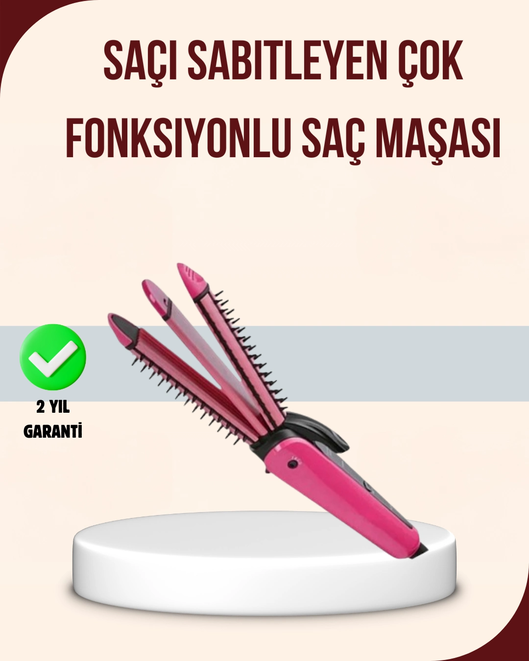 Profesyonel Saç Şekillendirici | Düzleştirici Ve Maşa ( Lisinya )