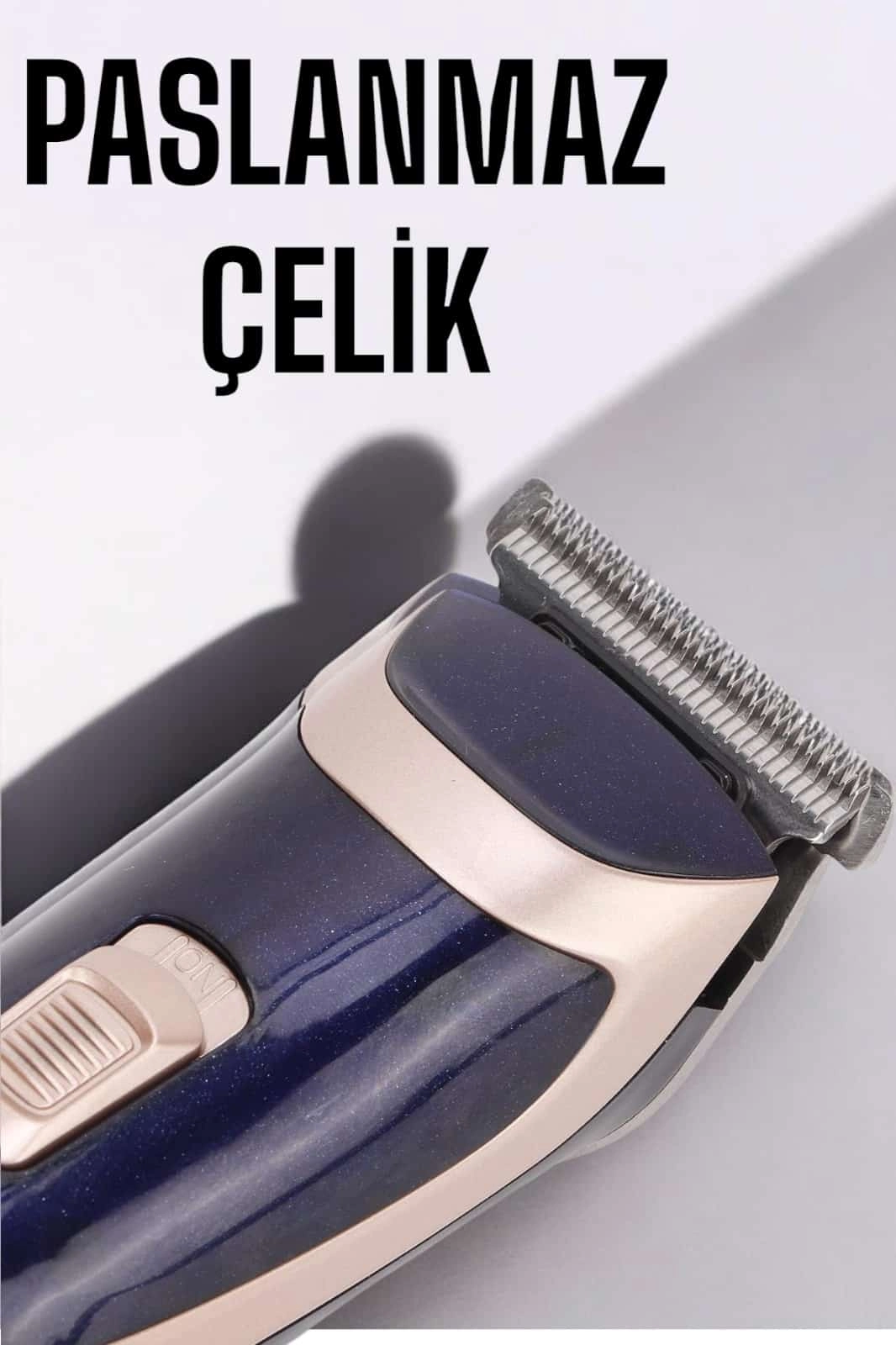 Profesyonel Şarjlı Saç Ve Sakal Traş Makinesi Kolay Kullanım ( Lisinya )