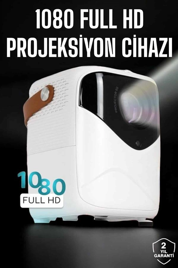 Projeksiyon Cihazı Film Dizi Oyun Kablosuz Destekli ( Lisinya )