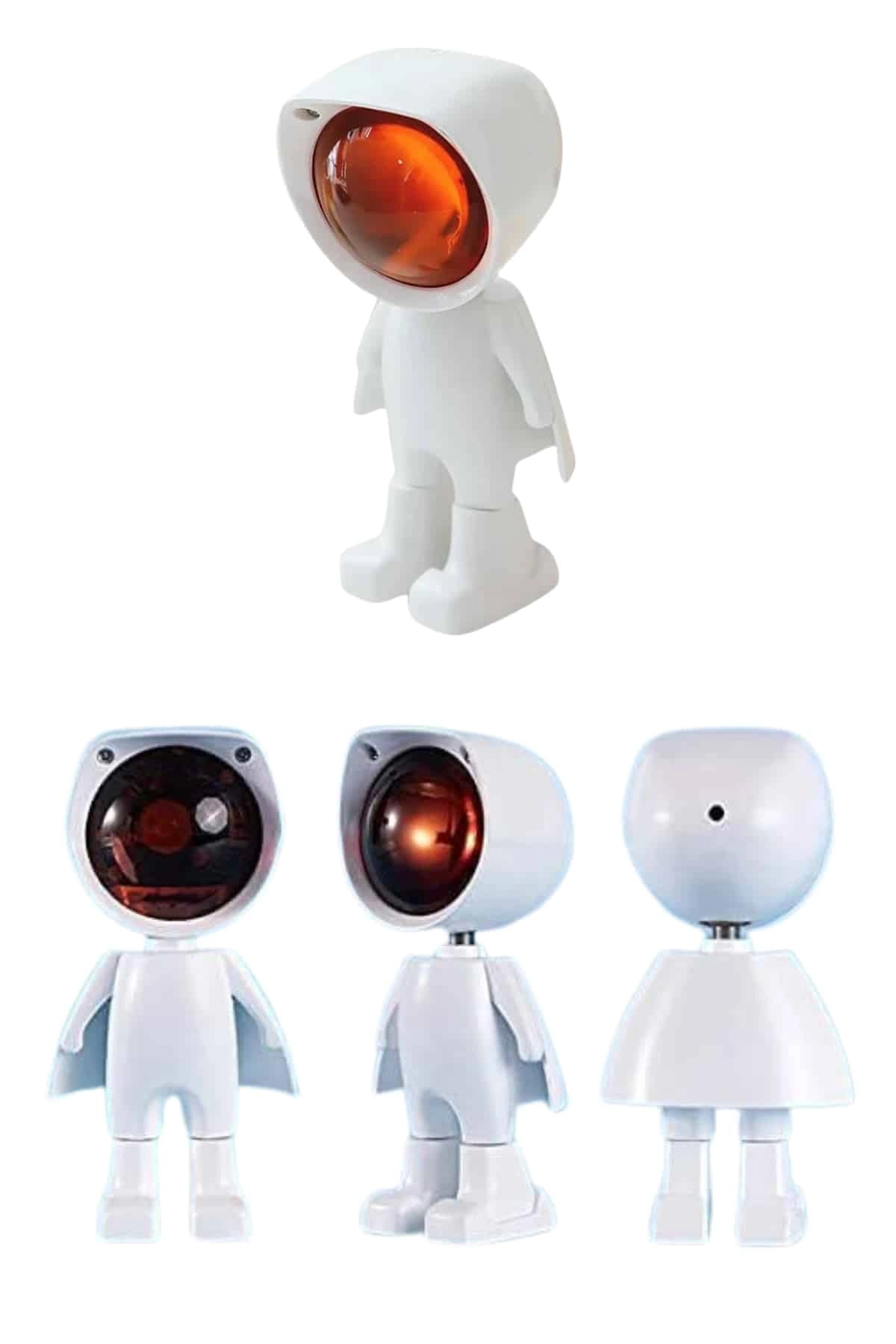 Projeksiyon Güneş Lambası Astronot Gün Batımı Projektör Led Işıklı ( Lisinya )