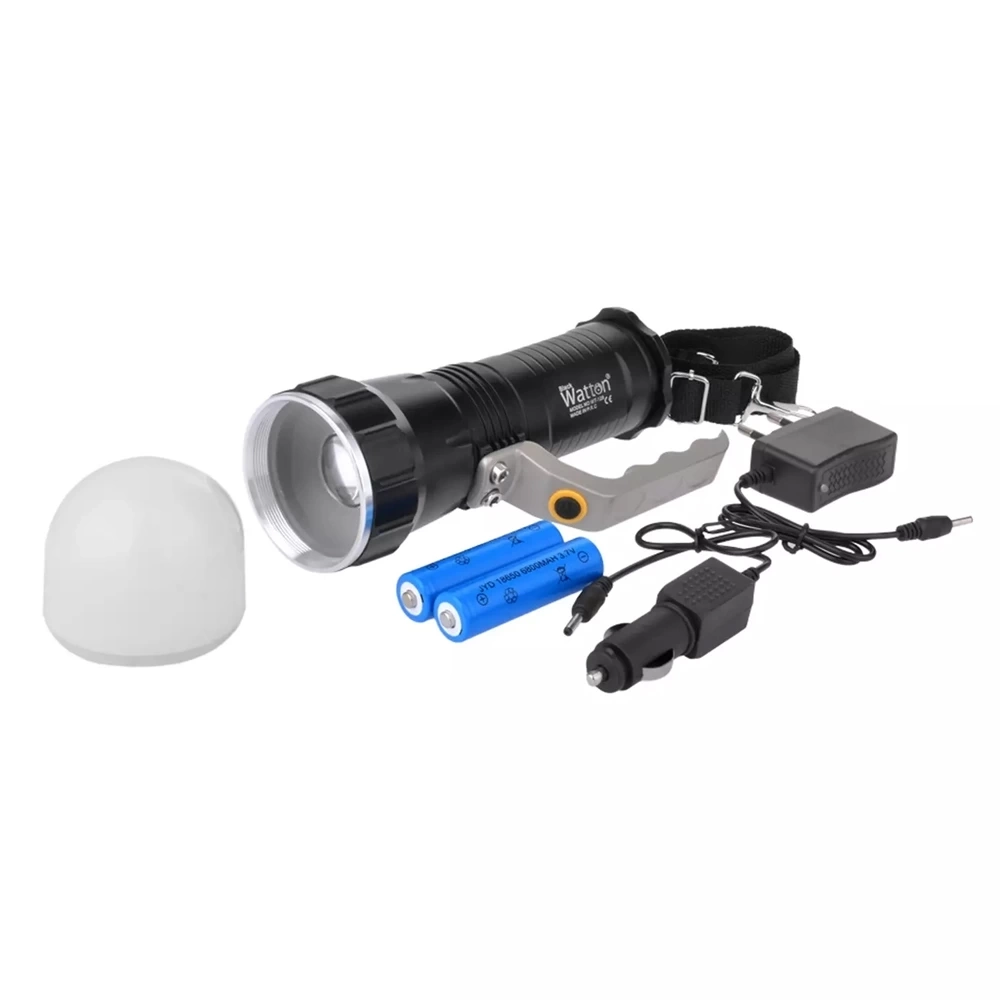 Projektor Modeli Zoomlu Şarjlı El Feneri  Wt-129 ( Lisinya )