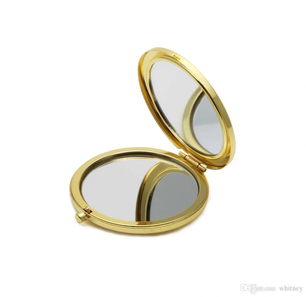 Promosyon Cep Aynası Gold Renk ( Lisinya )