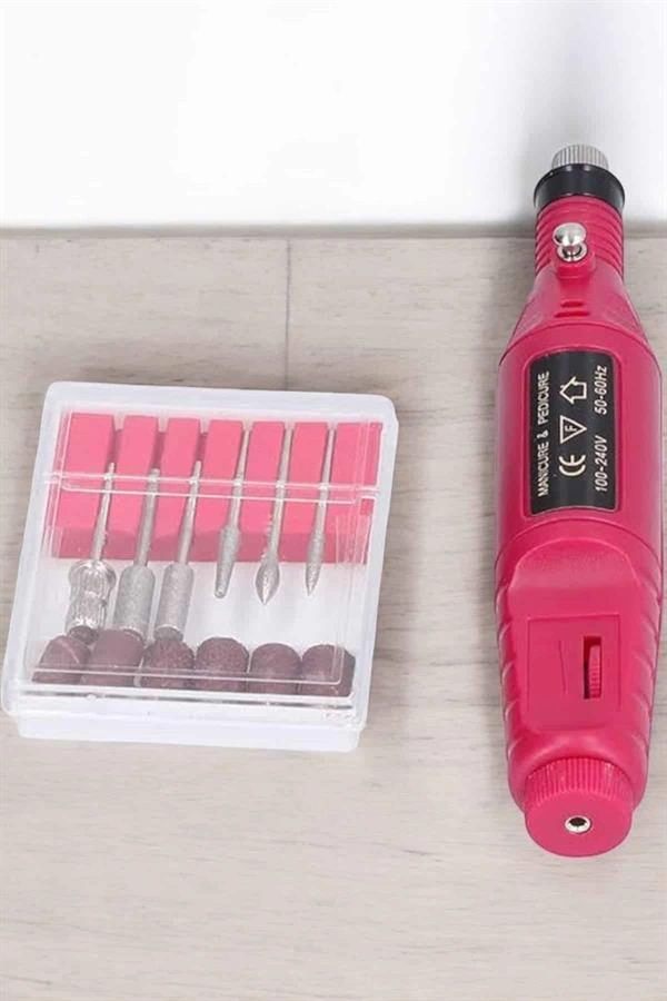 Protez Tırnak Manikür Ve Pedikür Seti Elektrikli ( Lisinya )
