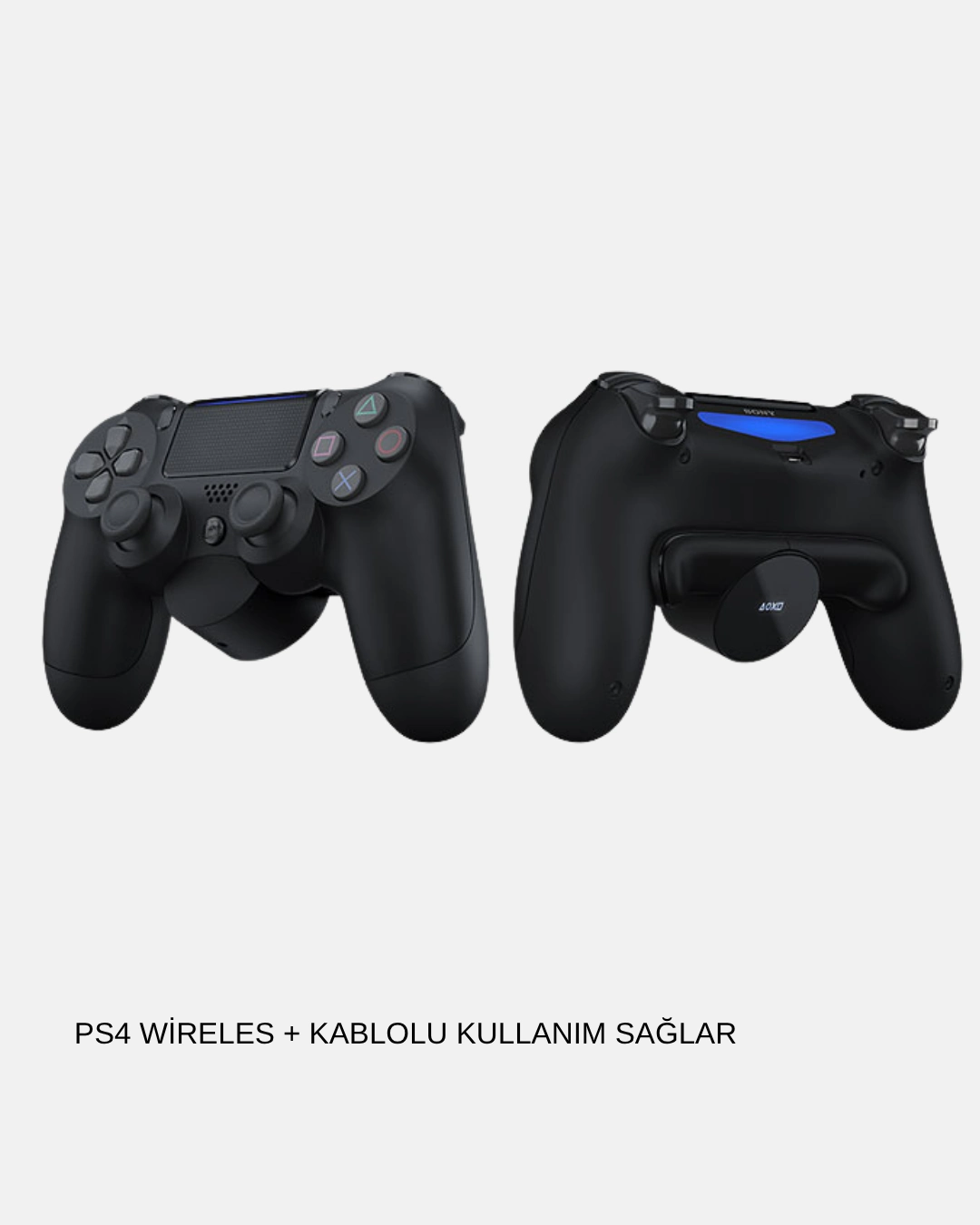 Ps4 Kablosuz Oyun Kolu V2 – Bluetooth Bağlantılı, Titreşimli, Pc Ve Mobil Uyumlu ( Lisinya )