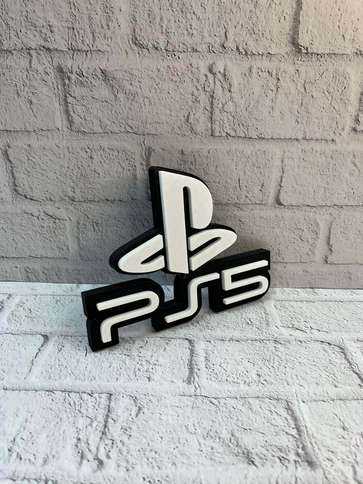 Ps5 Logo Dekoratif Duvar Süsü Oyun Odası Ve Salon Uyumu ( Lisinya )