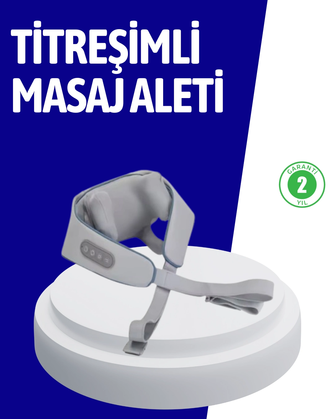 Pu Deri Taşınabilir Masaj Aleti | Çok Bölgeli Kullanım ( Lisinya )