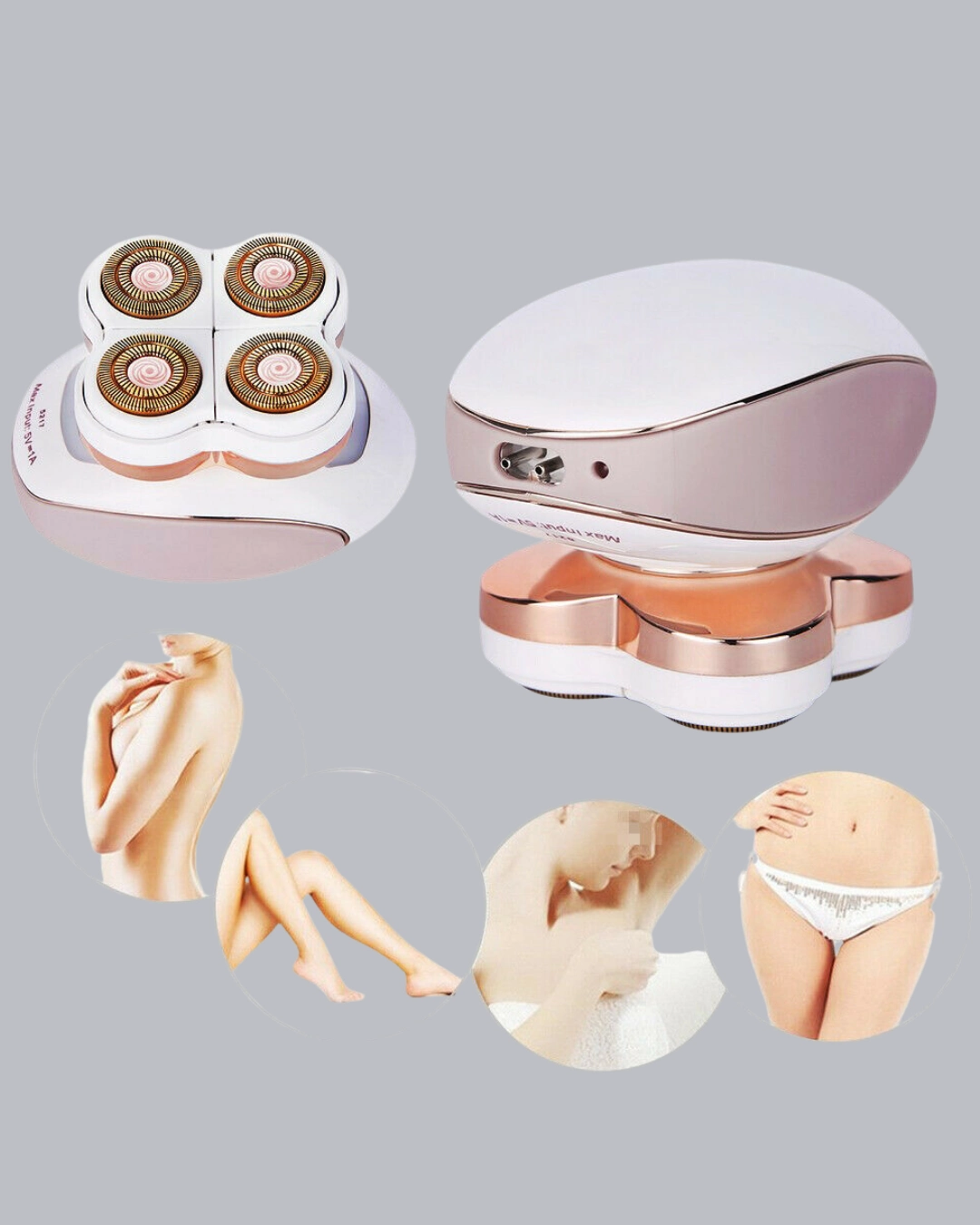 Pürüzsüz Cilt İçin Çok Başlıklı Ağrısız Tıraş Makinesi ( Lisinya )