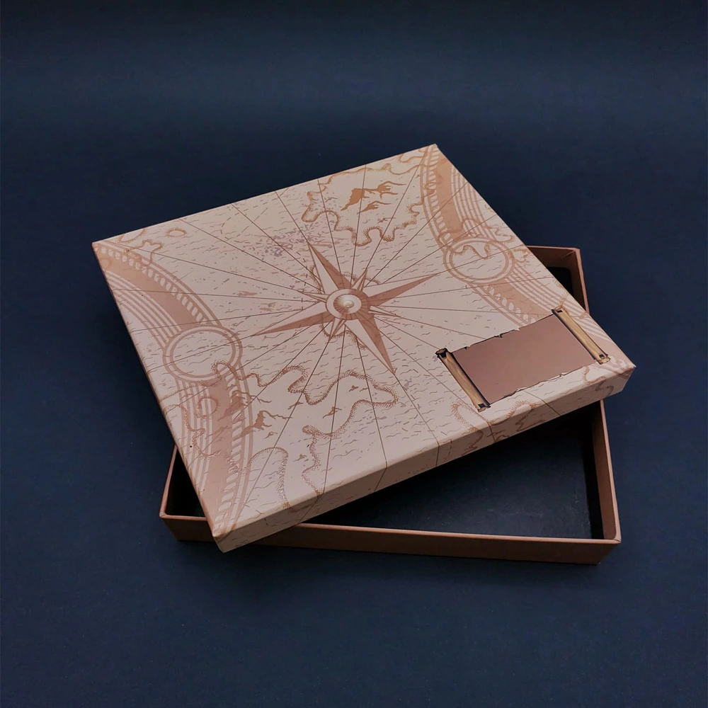 Pusula Temalı Hediye Kutusu ( Lisinya ) Pusula Temalı Hediye Kutusu ( Lisinya )