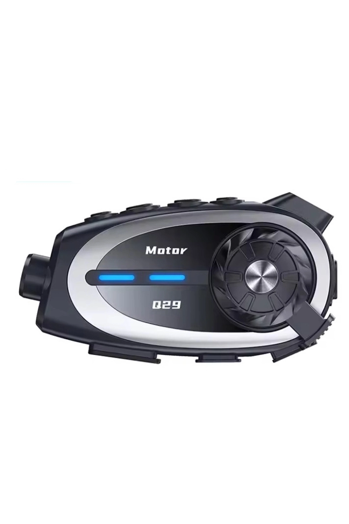 Q29 Motosiklet Kask Bluetooth Kulaklık Eşleşmeli 1080p Kamera Geniş Açı Su Geçirmez Intercom ( Lisinya )