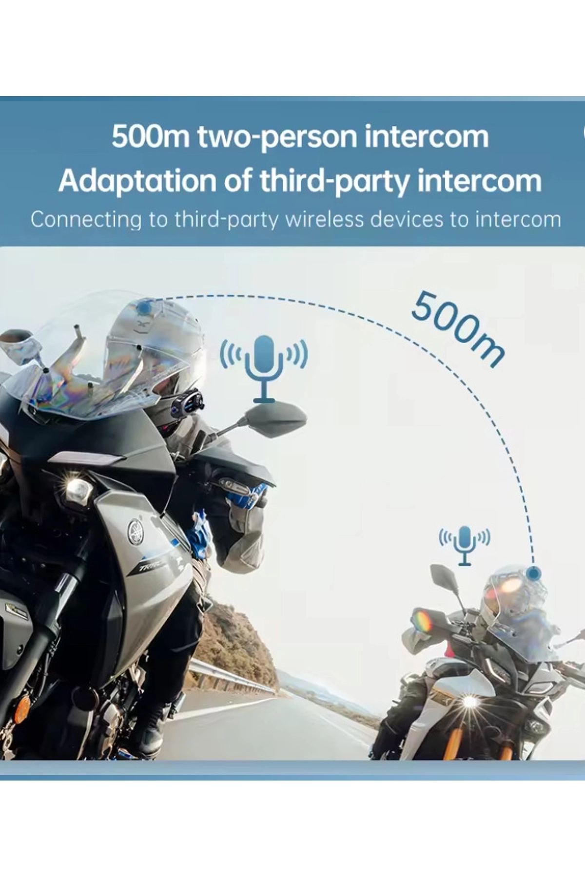 Q29 Motosiklet Kask Bluetooth Kulaklık Eşleşmeli 1080p Kamera Geniş Açı Su Geçirmez Intercom ( Lisinya )
