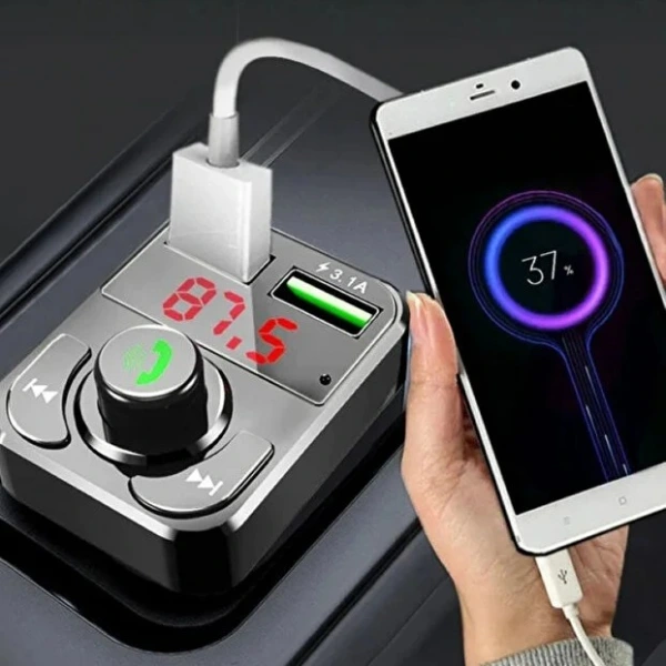 Qc 3.1a Usb & Pd /tf Fm Transmitter ( Lisinya ) Qc 3.1a Usb & Pd /tf Fm Transmitter ( Lisinya )