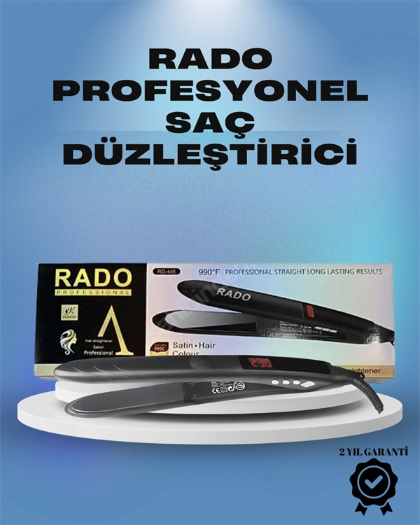 Rado Rd-446 Hızlı Isınan Profesyonel Düzleştirici ( Lisinya )