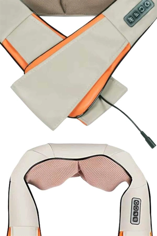 Rahatlatıcı Ovmalı Isıtmalı Boyun Bel Omuz Sırt Masaj Aleti Ve Masaj Cihazı ( Lisinya )