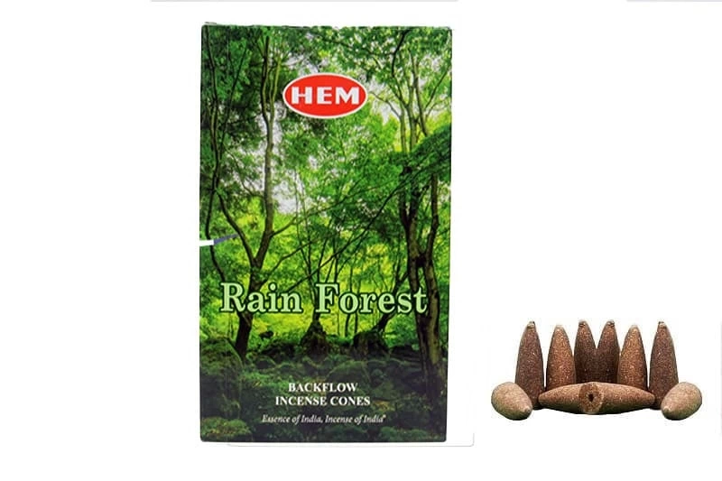 Rain Forest Back Flow Konik Tütsü 10'lu. ( Lisinya ) Rain Forest Back Flow Konik Tütsü 10'lu. ( Lisinya )