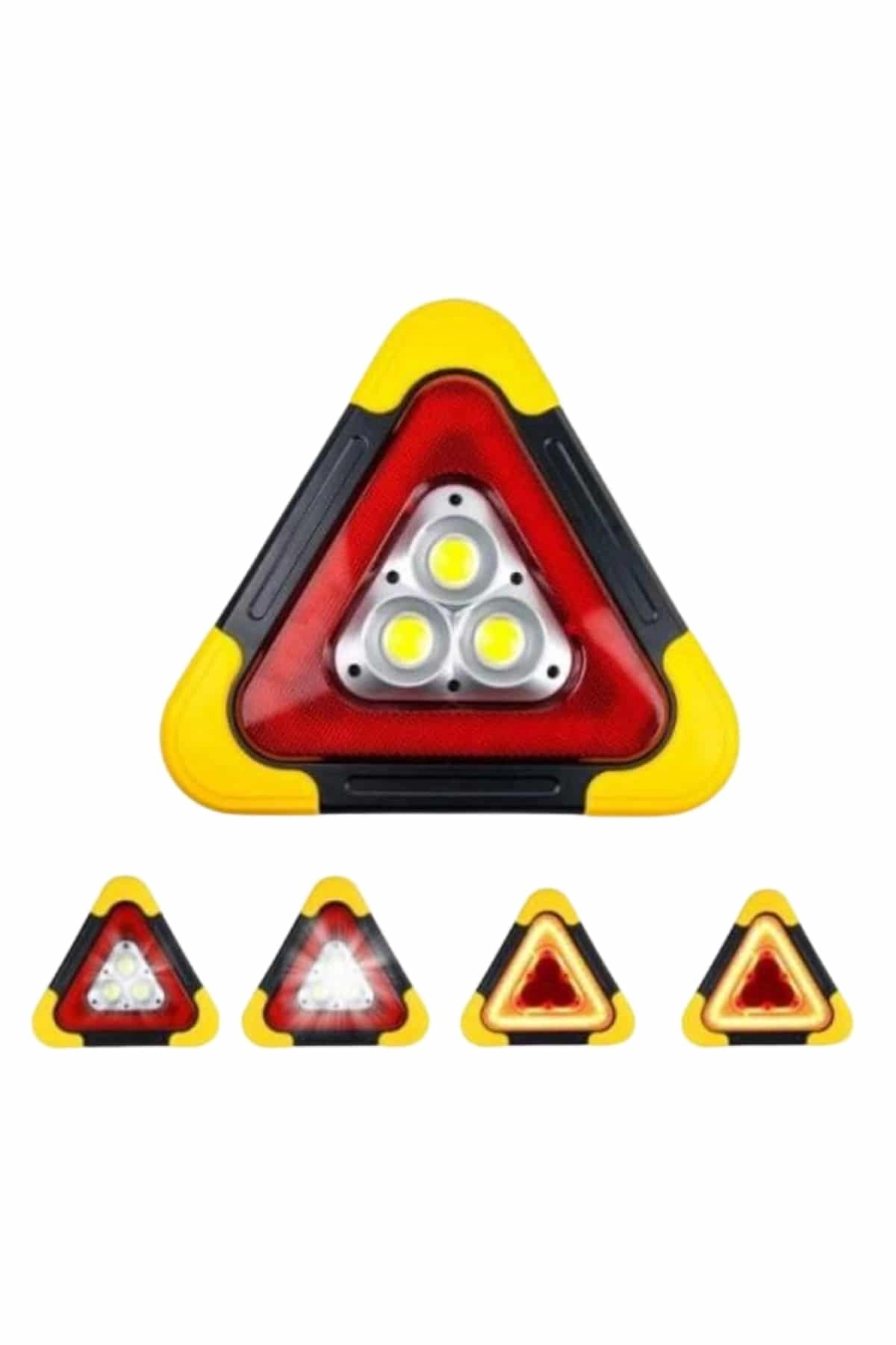 Reflektör Güneş Enerjili Taşınabilir Portatif Acil Güvenlik Işığı Araba Acil Uyarı Işığı ( Lisinya )