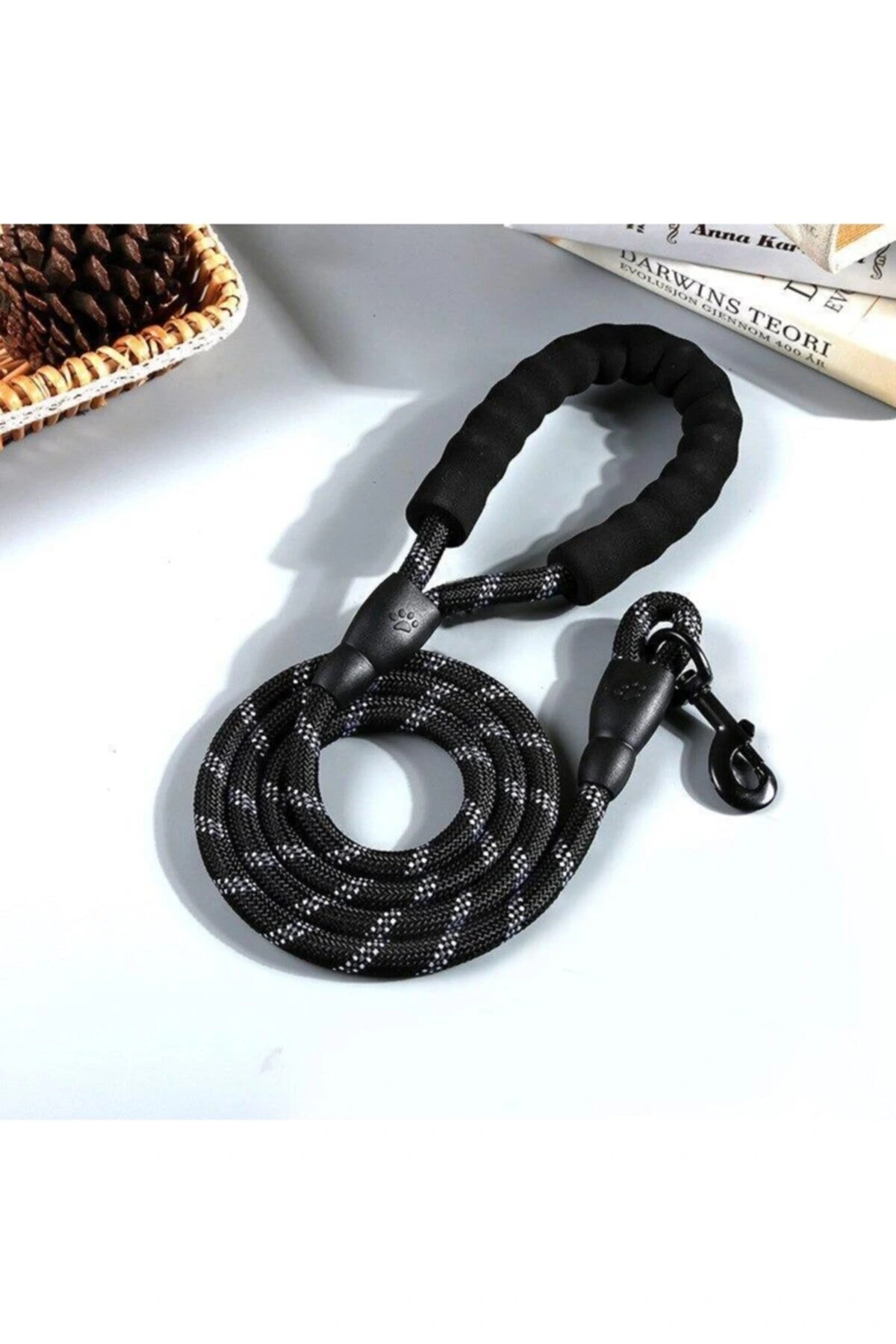 Reflektörlü Köpek Tasması 130 Cm. ( Lisinya )