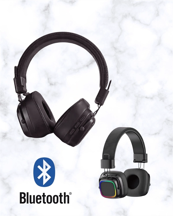 Renkli Işık Efektli Bluetooth 5.3 Müzik Kulaklığı ( Lisinya )