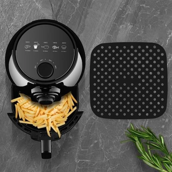 Renkli Isıya Dayanıklı Yıkanılabilir Silikon Fırın Ve Airfryer Kare Pişirme Matı 21,5 Cm ( Lisinya ) Renkli Isıya Dayanıklı Yıkanılabilir Silikon Fırın Ve Airfryer Kare Pişirme Matı 21,5 Cm ( Lisinya )