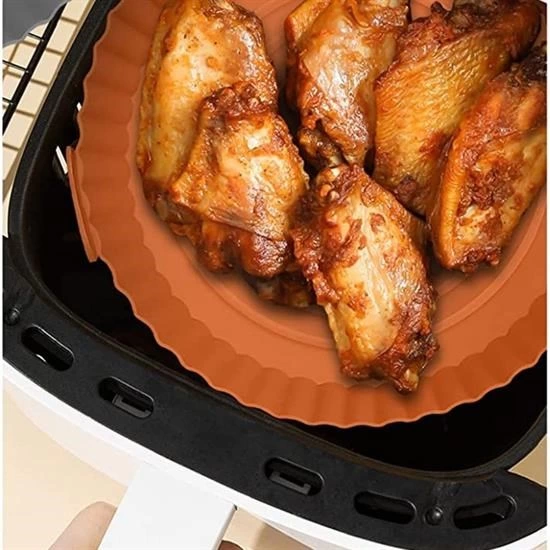 Renkli Isıya Dayanıklı Yıkanılabilir Silikon Fırın Ve Airfryer Yuvarlak Pişirme Matı 20 Cm ( Lisinya ) Renkli Isıya Dayanıklı Yıkanılabilir Silikon Fırın Ve Airfryer Yuvarlak Pişirme Matı 20 Cm ( Lisinya )