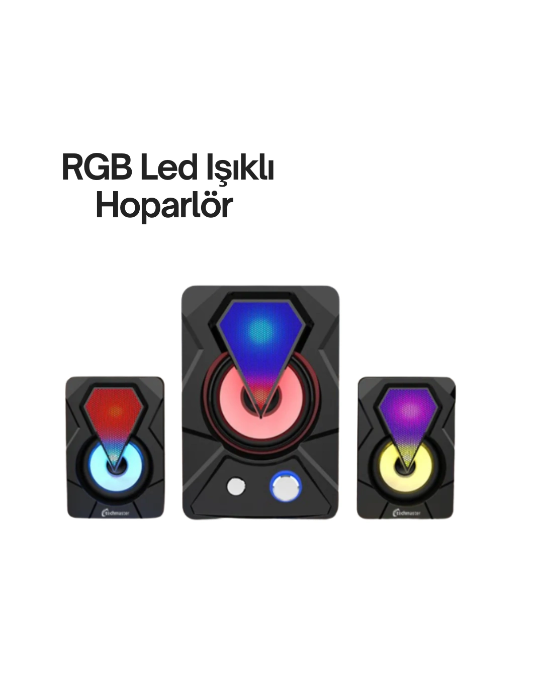 Renkli Led Işıklı Hoparlör ( Lisinya ) Renkli Led Işıklı Hoparlör ( Lisinya )