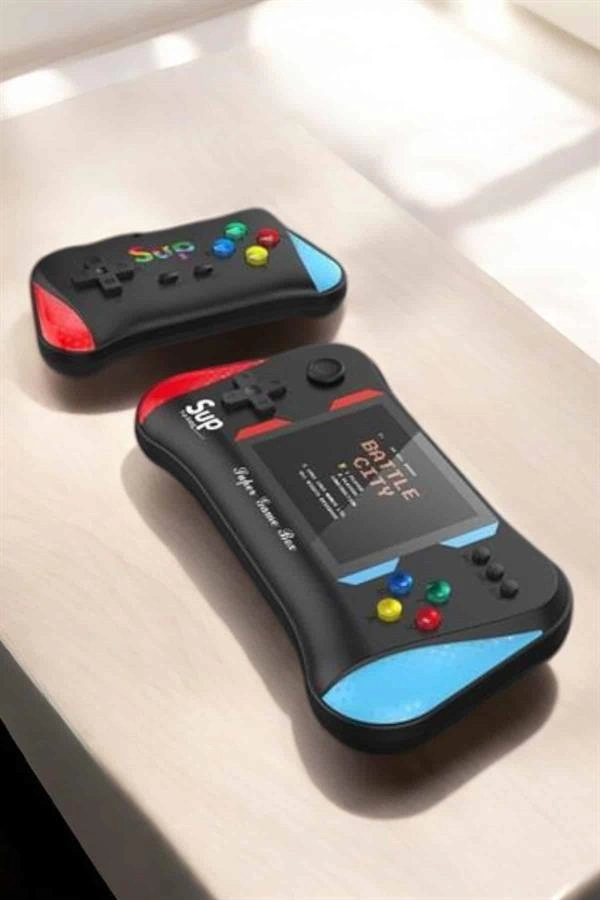 Retro 500 Oyunlu Nostaljik Oyunlu El Atari Gamebox Oyun Konsolu Çift Destekli ( Lisinya ) Retro 500 Oyunlu Nostaljik Oyunlu El Atari Gamebox Oyun Konsolu Çift Destekli ( Lisinya )