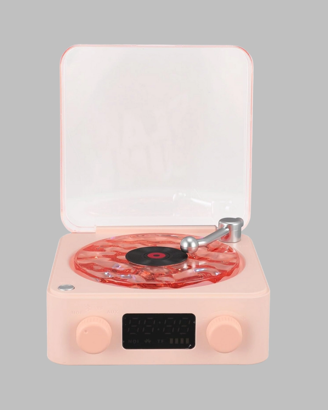 Retro Bluetooth Hoparlör – Kristal Ses, Gece Lambası, Saatli Tasarım ( Lisinya ) Retro Bluetooth Hoparlör – Kristal Ses, Gece Lambası, Saatli Tasarım ( Lisinya )