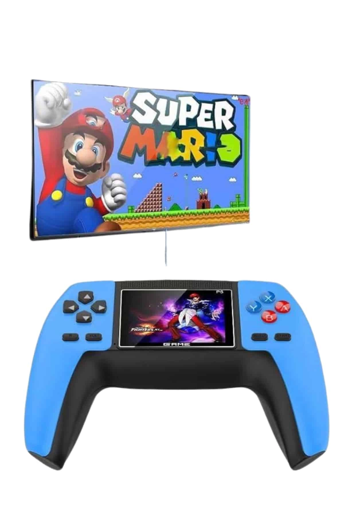 Retro Konsol P5 Uyumlu Taşınabilir 520 Oyunlu Kablosuz Game Stick ( Lisinya )