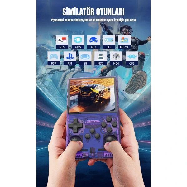 Retro Oyun El Konsolu R40s Pro ( Lisinya ) Retro Oyun El Konsolu R40s Pro ( Lisinya )