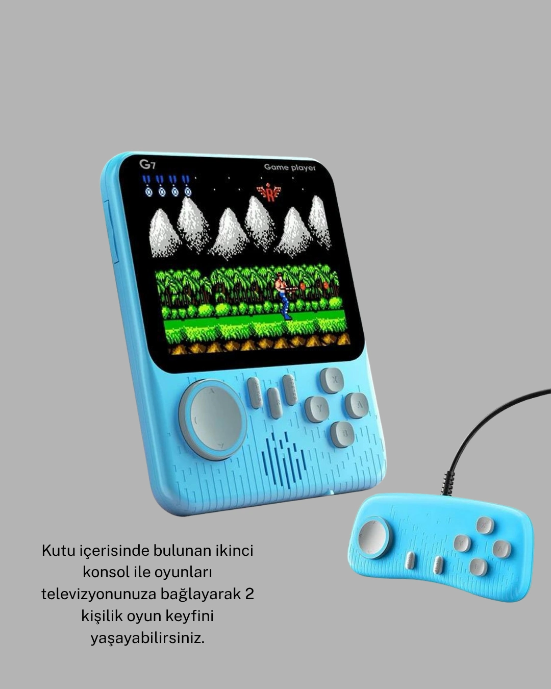 Retro Oyun Konsolu – 3.5 İnç Ekran, 666 Klasik Oyun, Tv Bağlantılı ( Lisinya ) Retro Oyun Konsolu – 3.5 İnç Ekran, 666 Klasik Oyun, Tv Bağlantılı ( Lisinya )