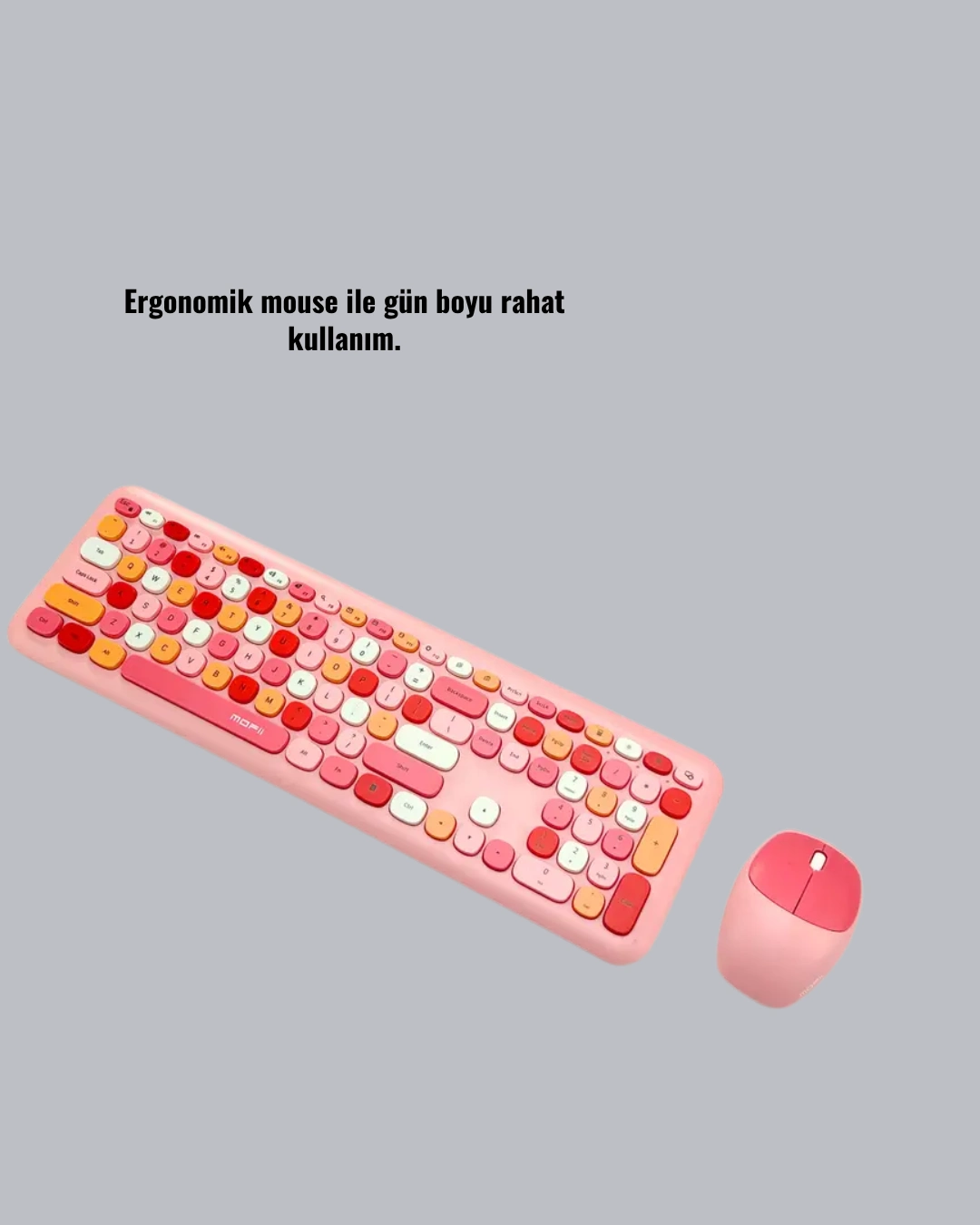 Retro Tarz Bluetooth 5.1 Klavye – Win/osx/android/ios Uyumlu ( Lisinya )