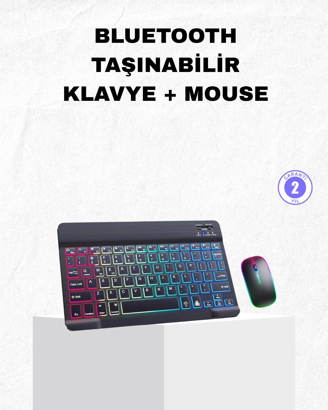 Rgb Aydınlatmalı Q Klavye Türkçe Karakter Destekli ( Lisinya )