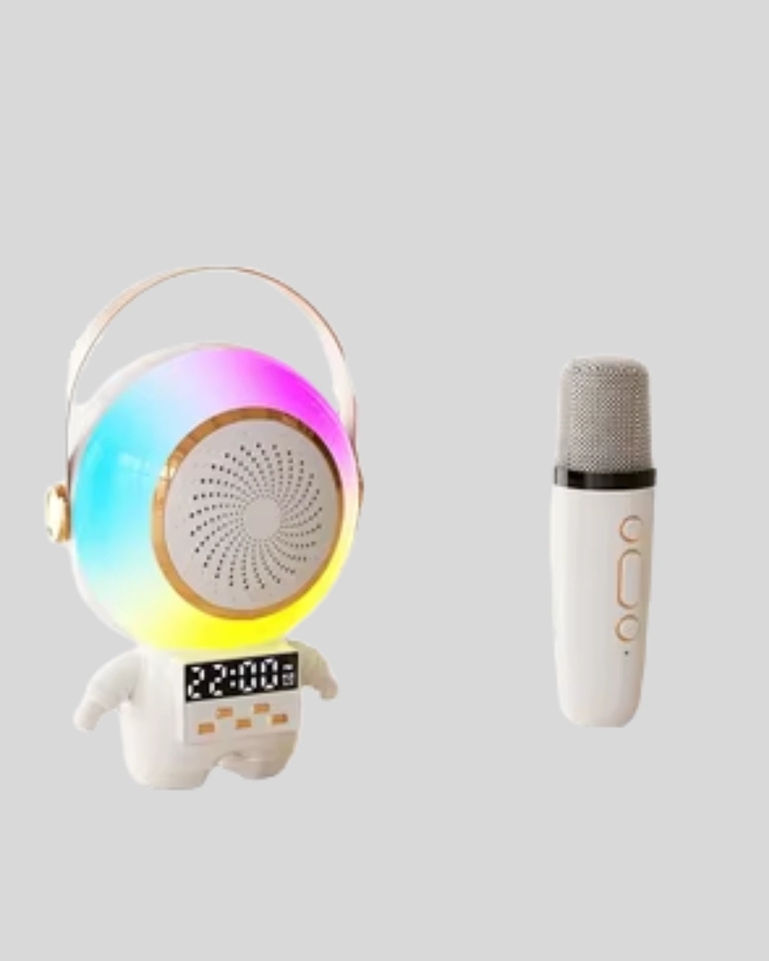 Rgb Işıklı Astronot Bluetooth Hoparlör Karaoke Mikrofonlu ( Lisinya ) Rgb Işıklı Astronot Bluetooth Hoparlör Karaoke Mikrofonlu ( Lisinya )