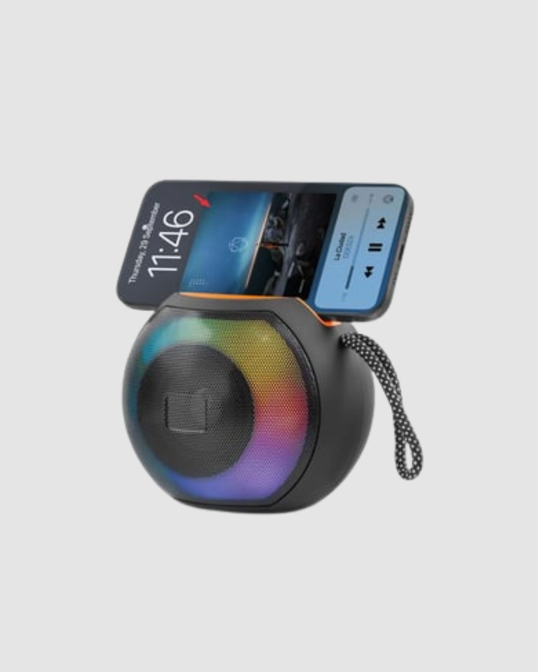 Rgb Işıklı Bluetooth Hoparlör – 360° Stereo Ses Ve 8 Saat Çalma Süresi ( Lisinya )