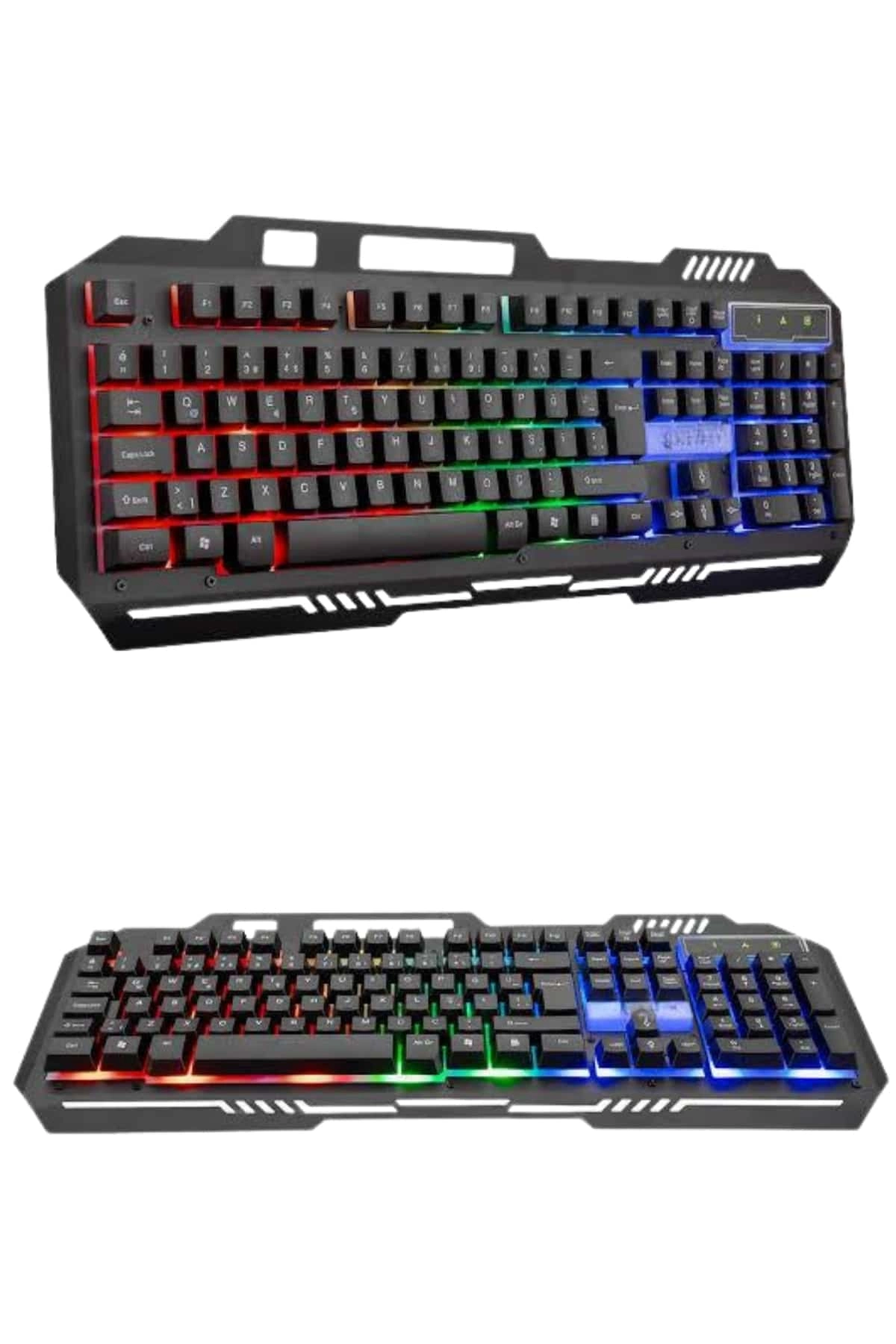Rgb Işıklı   Klavye Q Klavye Mouse Hediyeli ( Lisinya )
