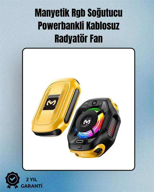 Rgb Işıklı Girdap Fanlı Mobil Soğutucu | Manyetik Montaj | Type-c Girişli ( Lisinya ) Rgb Işıklı Girdap Fanlı Mobil Soğutucu | Manyetik Montaj | Type-c Girişli ( Lisinya )