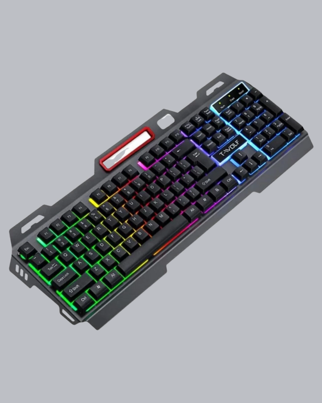 Rgb Işıklı  Klavye Mouse Seti – Türkçe Q, Ayarlanabilir Dpı, Ergonomik Ve Dayanıklı Tasarım ( Lisinya )