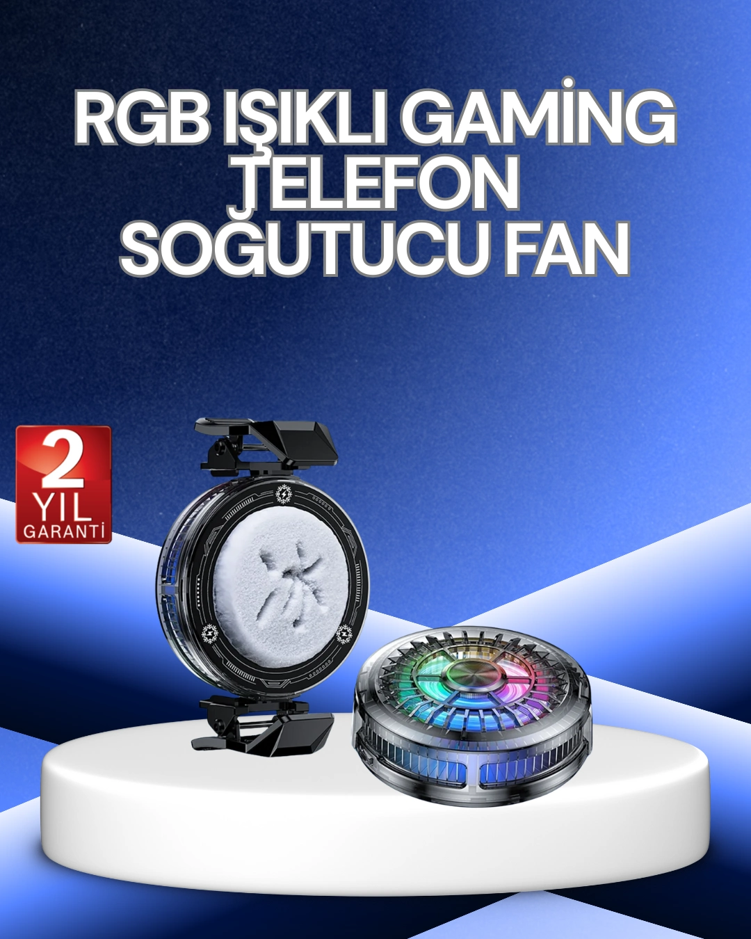 Rgb Işıklı Telefon Soğutucu Fan Cooler Süper Hızlı Soğutma ( Lisinya ) Rgb Işıklı Telefon Soğutucu Fan Cooler Süper Hızlı Soğutma ( Lisinya )