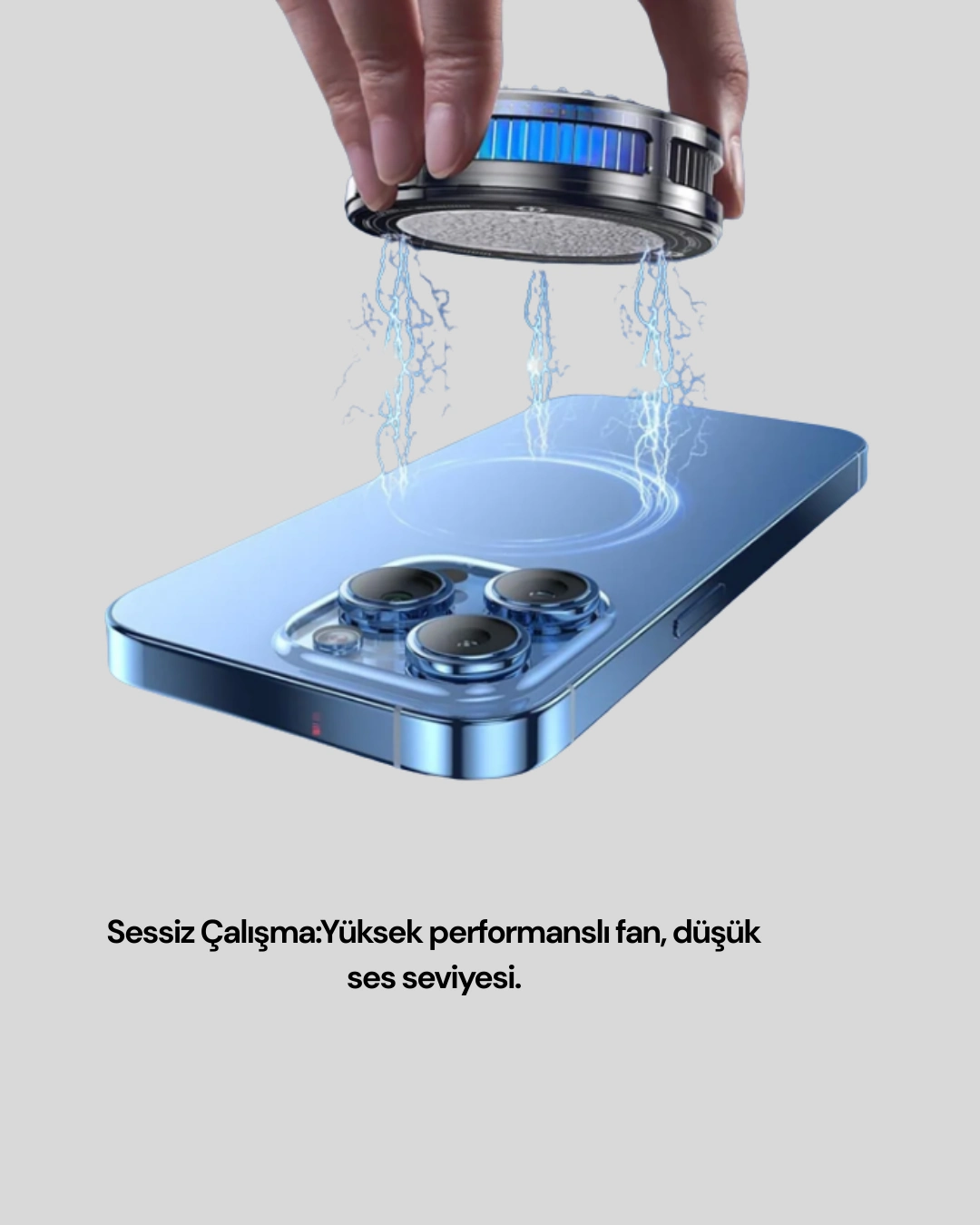 Rgb Işıklı Telefon Soğutucu Fan Cooler Süper Hızlı Soğutma ( Lisinya ) Rgb Işıklı Telefon Soğutucu Fan Cooler Süper Hızlı Soğutma ( Lisinya )