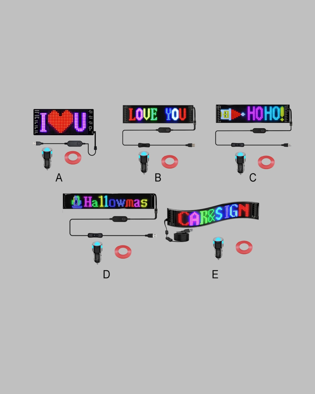 Rgb Kayar Yazılı Led Reklam Ekranı – Usb Bağlantılı Esnek Tasarım ( Lisinya ) Rgb Kayar Yazılı Led Reklam Ekranı – Usb Bağlantılı Esnek Tasarım ( Lisinya )