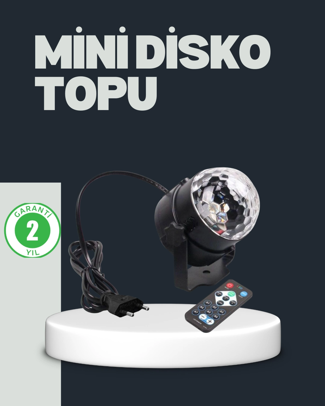 Rgb Led Disko Küresi 7 Modlu Uzaktan Kumandalı ( Lisinya ) Rgb Led Disko Küresi 7 Modlu Uzaktan Kumandalı ( Lisinya )