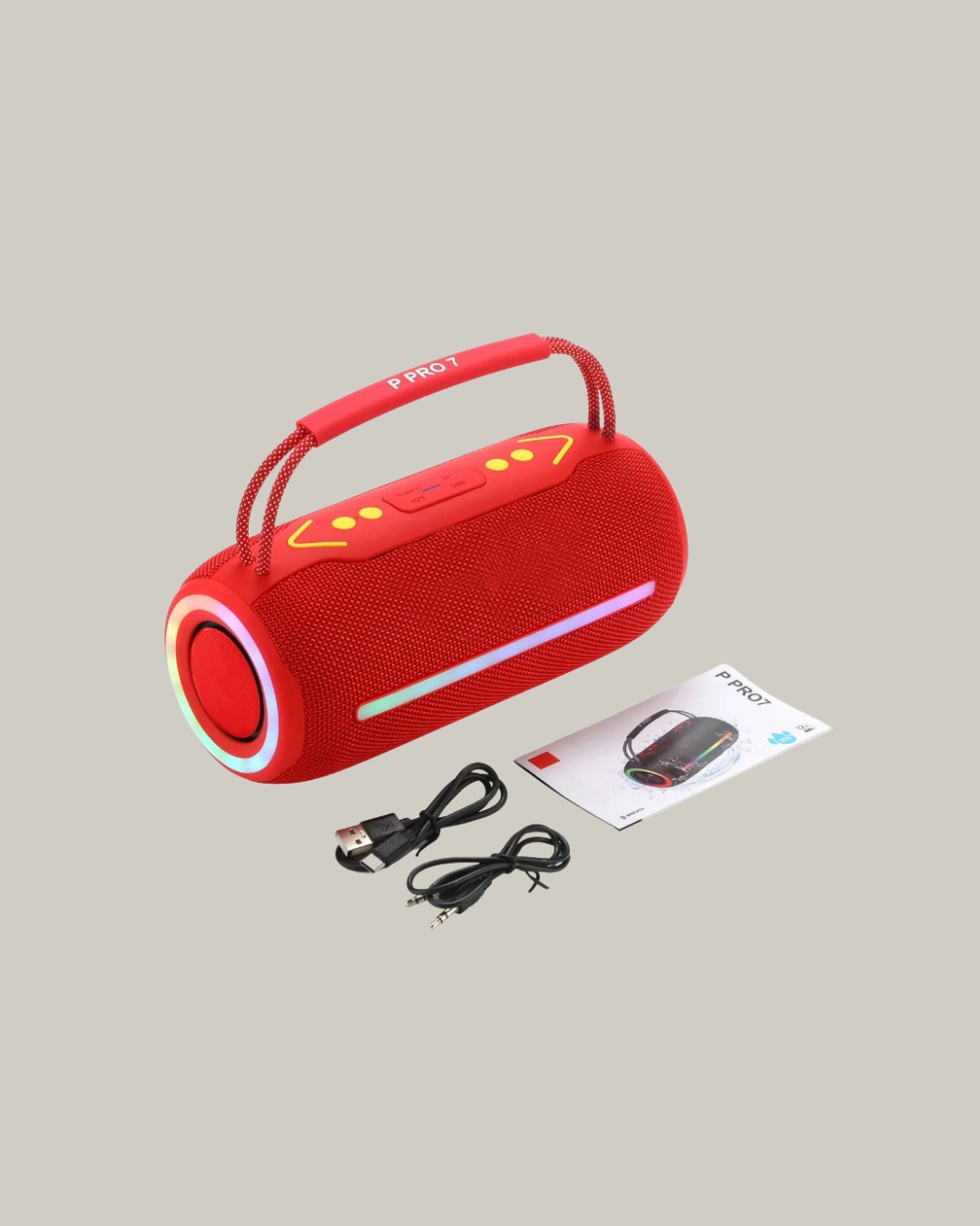 Rgb Led Işıklı 20w Taşınabilir Bluetooth Hoparlör Ipx6 Suya Dayanıklı ( Lisinya ) Rgb Led Işıklı 20w Taşınabilir Bluetooth Hoparlör Ipx6 Suya Dayanıklı ( Lisinya )