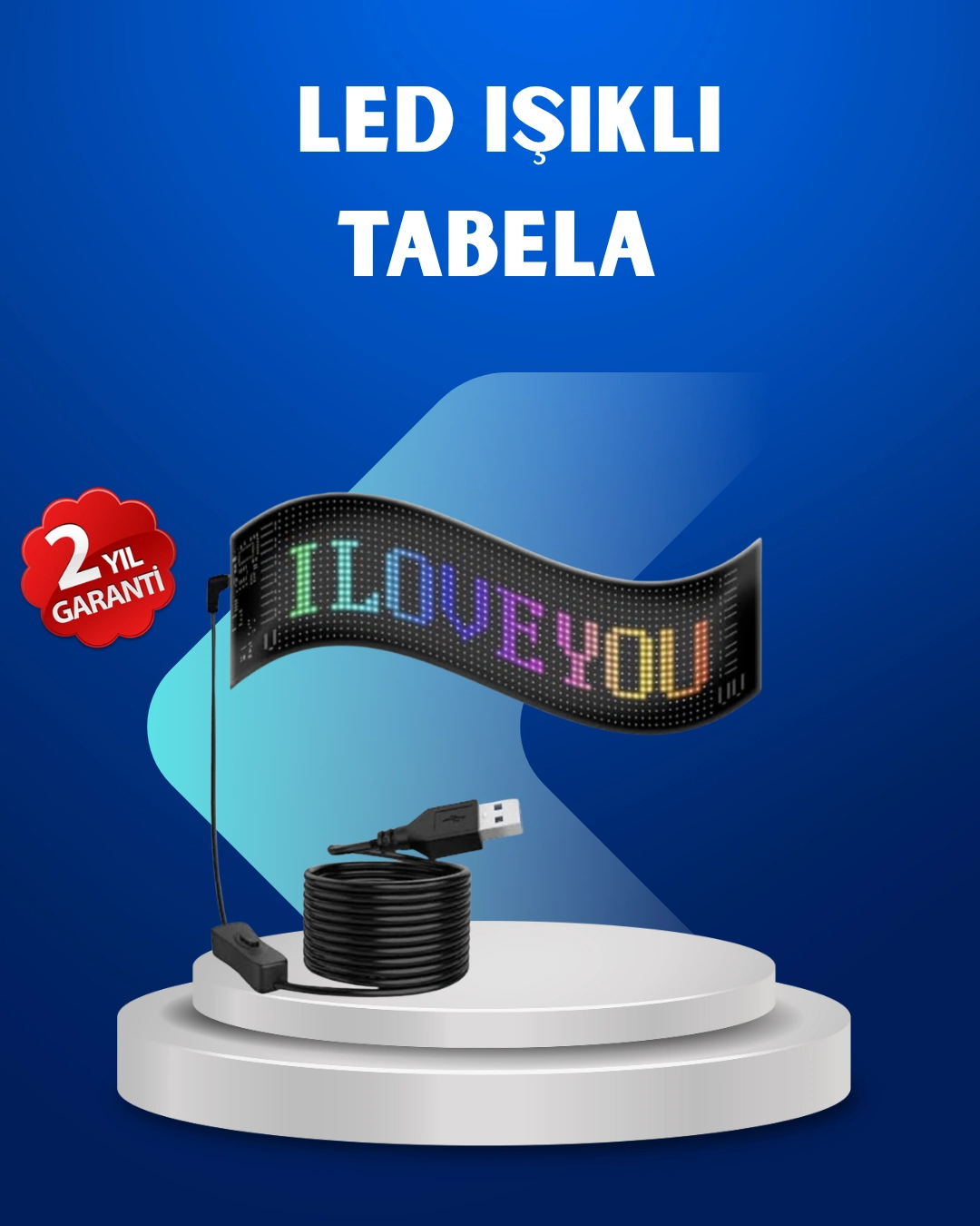 Rgb Renkli Led Ekran Tabela Usb Bağlantılı Ve Kayan Yazı Destekli ( Lisinya ) Rgb Renkli Led Ekran Tabela Usb Bağlantılı Ve Kayan Yazı Destekli ( Lisinya )