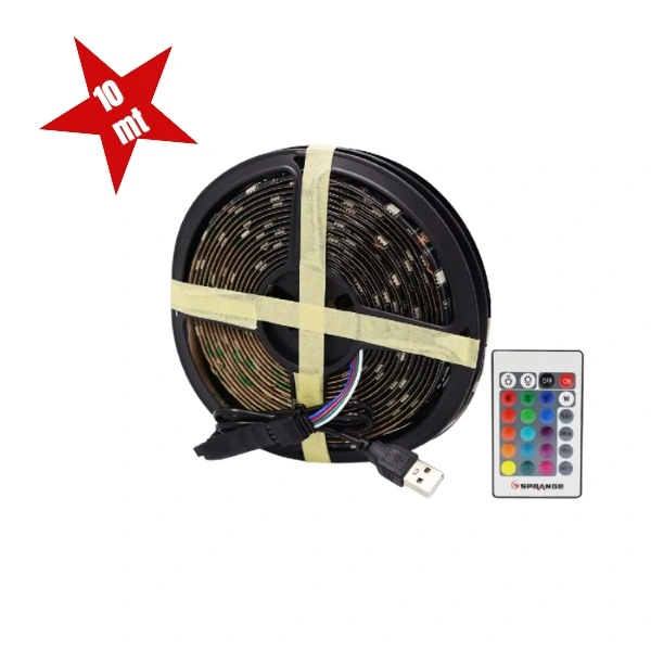 Rgb Şerit Led 10 Metre ( Lisinya ) Rgb Şerit Led 10 Metre ( Lisinya )