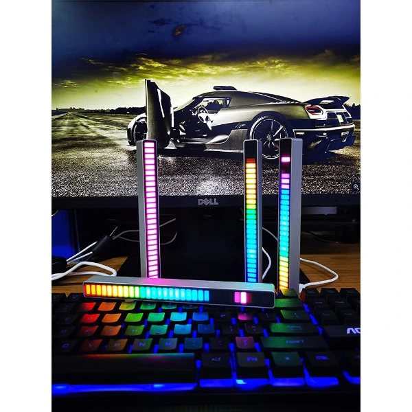 Rgb Sese Duyarlı Taşınabilir Ekolayzer Led Çubuk ( Lisinya ) Rgb Sese Duyarlı Taşınabilir Ekolayzer Led Çubuk ( Lisinya )