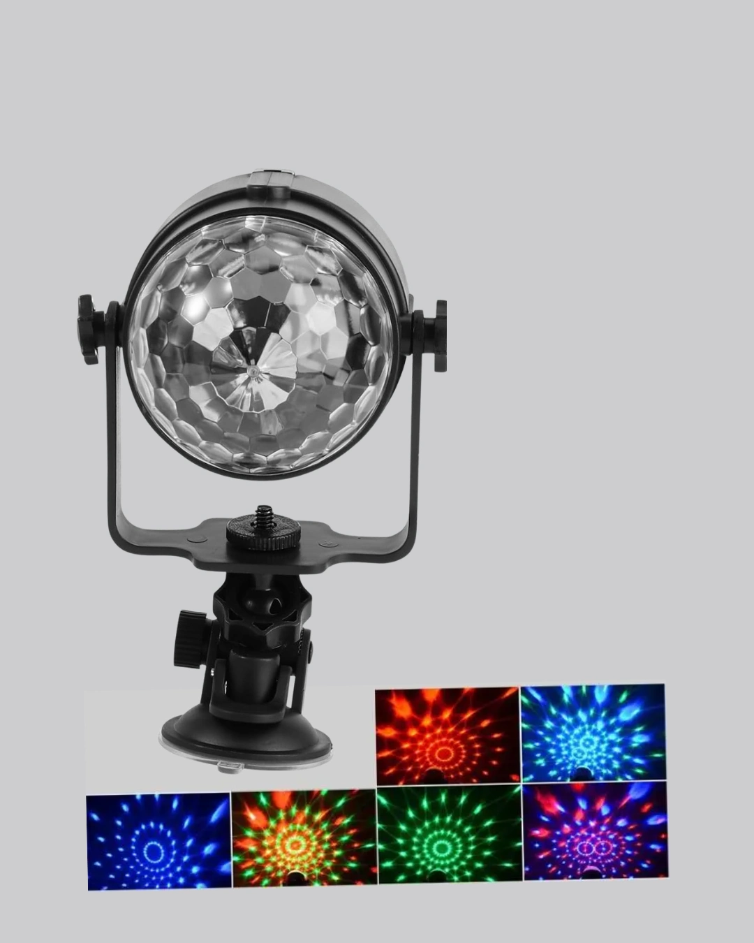 Ritme Duyarlı Led Disko Topu – Renkli Işık Gösterili Parti Lambası ( Lisinya )