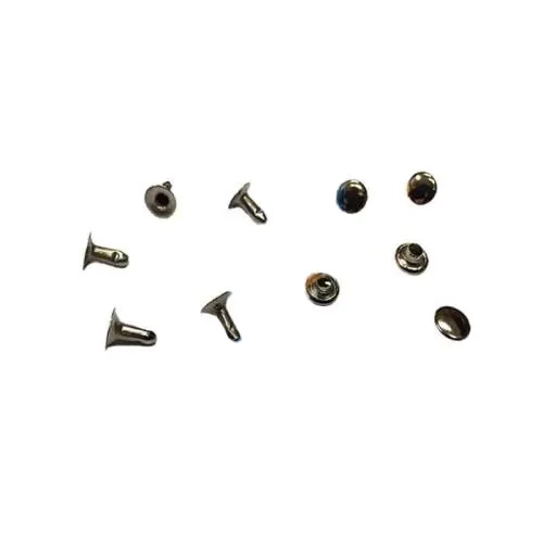 Rivet Perçin - 7mm, Nikel, 1000 Adet ( Lisinya )