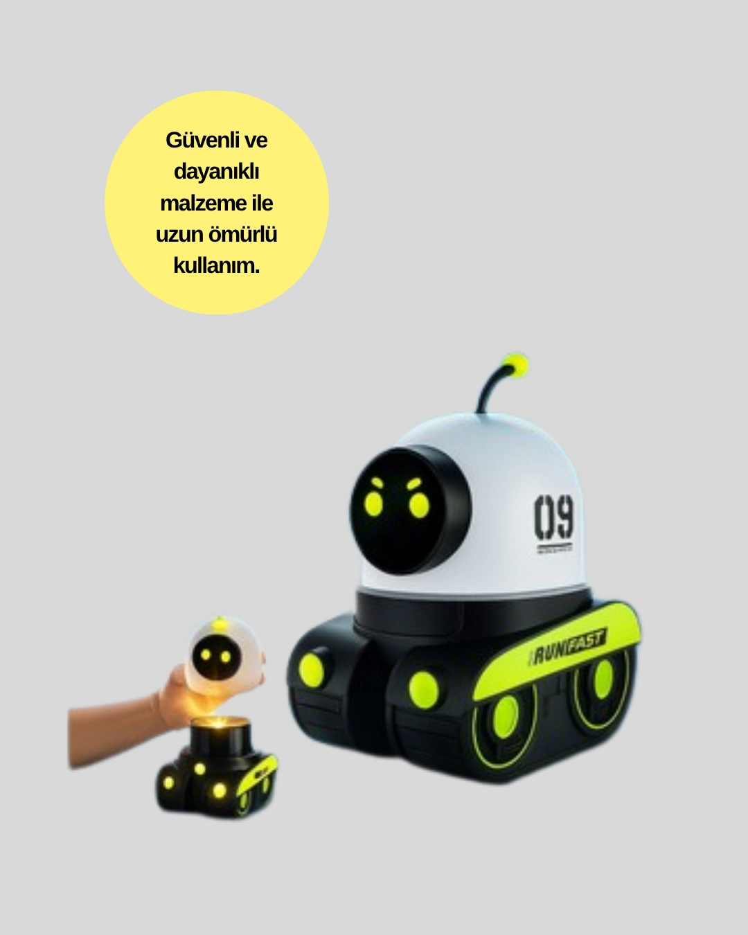 Robot Tasarımlı Bluetooth Hoparlörlü Yıldızlı Gökyüzü Projektör ( Lisinya )