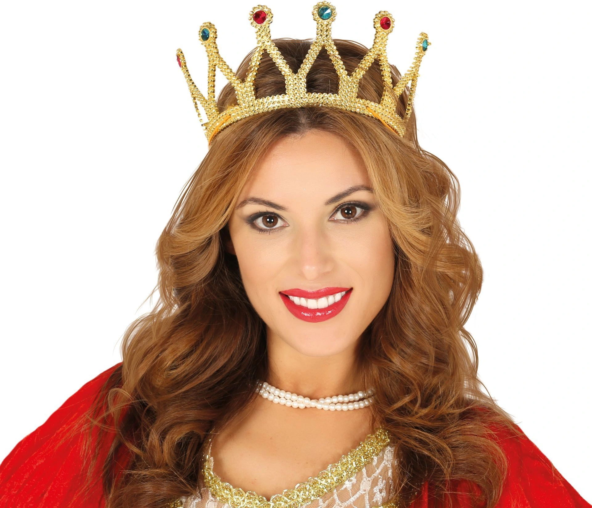 Rönesans Kraliçe Tacı Altın Renk ( Lisinya ) Rönesans Kraliçe Tacı Altın Renk ( Lisinya )