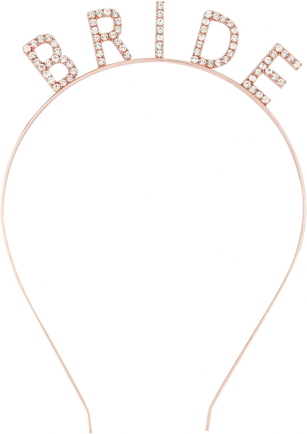 Rose Gold Bekarlığa Veda Kristal Taş Bride Tacı ( Lisinya ) Rose Gold Bekarlığa Veda Kristal Taş Bride Tacı ( Lisinya )